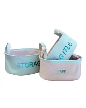 CANASTO ORGANIZADOR SET X 3