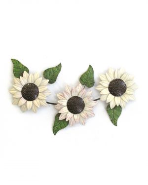 GIRASOLES TRIO BUTTER PARED METAL