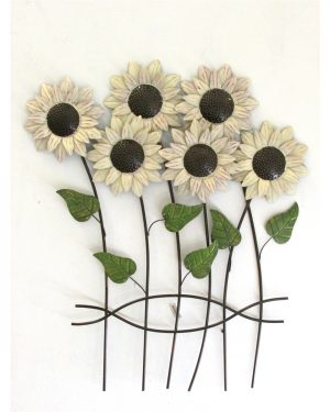 GIRASOLES RAMO METAL