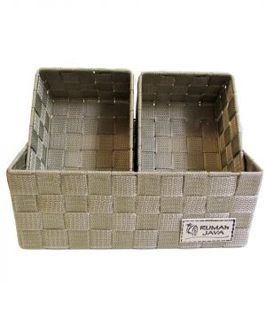 CANASTO ORGANIZADOR X 3 CINTAS VISON