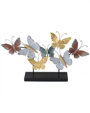 FIGURA MARIPOSA METALIZADAS