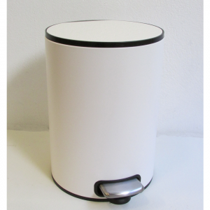 TACHO REDONDO 8L BLANCO «SOFT CLOSE»