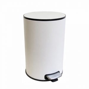 TACHO REDONDO 8L BLANCO «SOFT CLOSE»