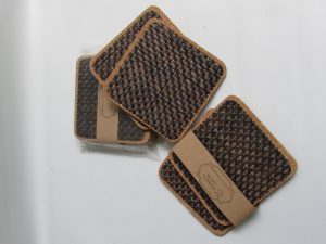 POSAVASO SET X 4 RATAN Y CORCHO