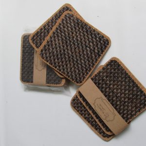 POSAVASO SET X 4 RATAN Y CORCHO