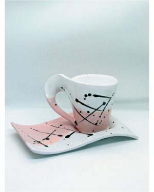 SET DESAYUNO BLANCO Y ROSA