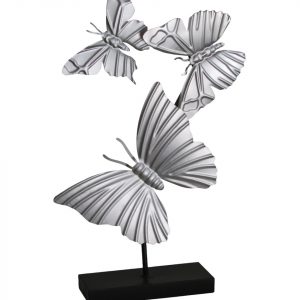 FIGURA MARIPOSA METALIZADA