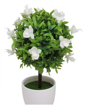 ARBOLITO CON FLORES BLANCAS