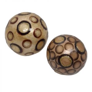 ESFERAS CAPIZ SET X 2