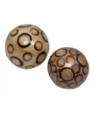 ESFERAS CAPIZ SET X 2