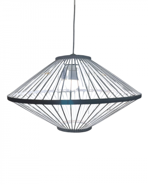 LAMPARA BAMBÚ BLANCA