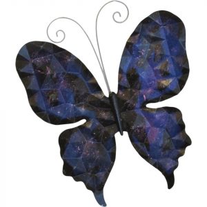 MARIPOSA PARED AZUL