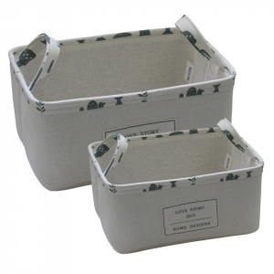 ORGANIZADOR SET X 2 RECT. C/ASAS COMBINADO CACTUS