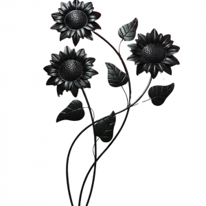 GIRASOLES RAMO METAL