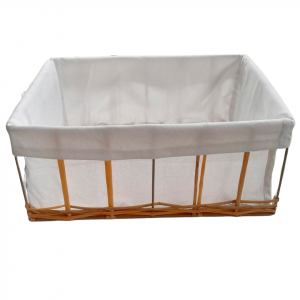 CANASTO NATURAL CON FUNDA