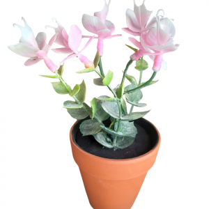ORQUIDEA ROSADA MACETA TERRACOTA